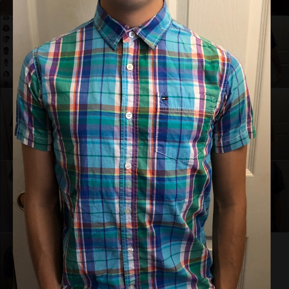 Plaid Button down shirt